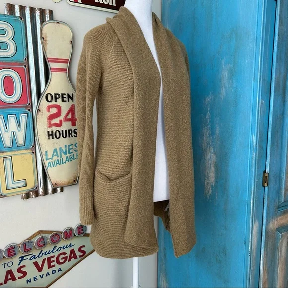 Lucky Brand Liza Wool Blend Cardigan - Picture 4 of 9